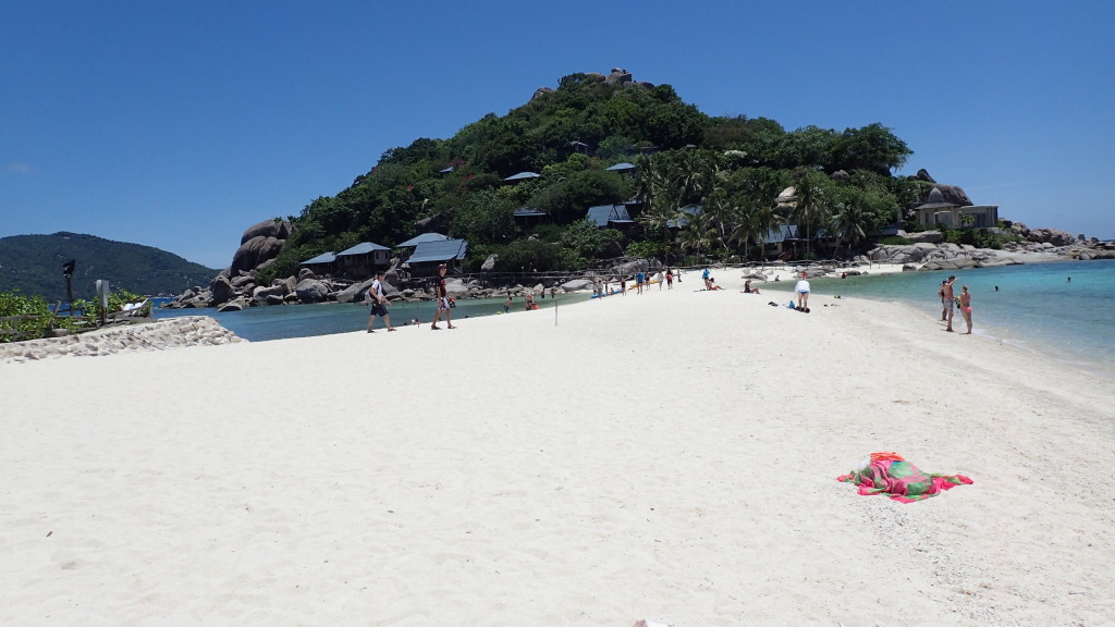 Stranden på Koh Nangyuan